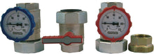 Pompset 4/4"FF+RETOUR+THERMOMETER