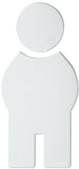 Symbool man Hewi 801 wit