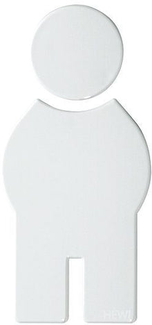 Symbool man Hewi 801 wit