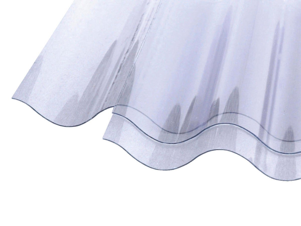 Scala golfplaat 32/9 104x244 cm 0,8mm pvc transparant