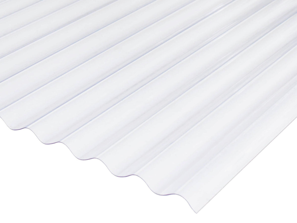 Scala golfplaat 32/9 122x104 cm 0,8mm pvc transparant