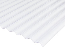 Scala plaque ondulée 32/9 122x104 cm 0,8mm pvc transparent