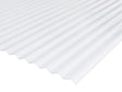 Scala plaque ondulée type 32/9 213x104 cm 0,8mm PVC cristal