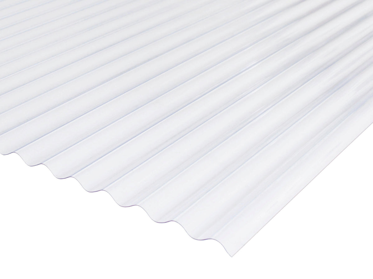 Scala golfplaat 32/9 213x104 cm 0,8mm PVC kristal