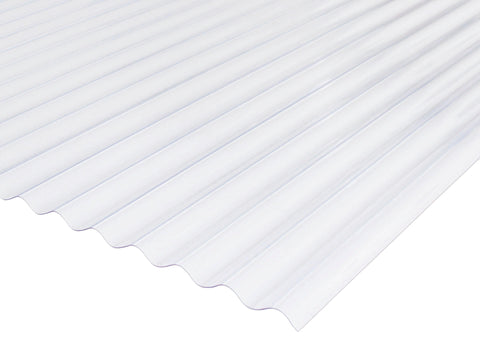 Scala golfplaat 32/9 213x104 cm 0,8mm PVC kristal