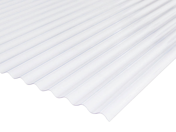 Scala golfplaat 32/9 213x104 cm 0,8mm PVC kristal