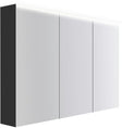 SPIEGELKAST COFFEE 3 DEUREN 1200MM 4250K GRAFIET ZACHT MAT