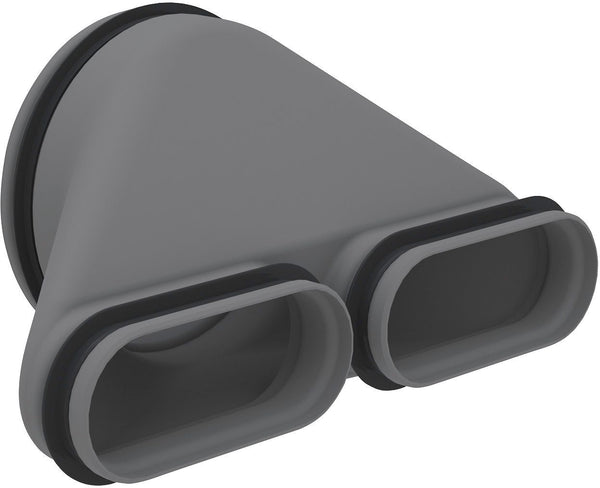 CK 300 - Overgang CK300/DN125 (ook voor comfoflat 51-4/6) Zehnder