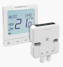 Set thermostaat WQ615RF met ontvanger uit te breiden tot 5 ontvangers enerco