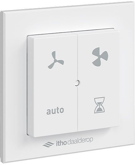Rft-n auto draadloze bediening voor ventilatie Itho Daalderop