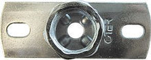 GALVA MUURPLAAT VOOR DRAADSTANG 4/4"