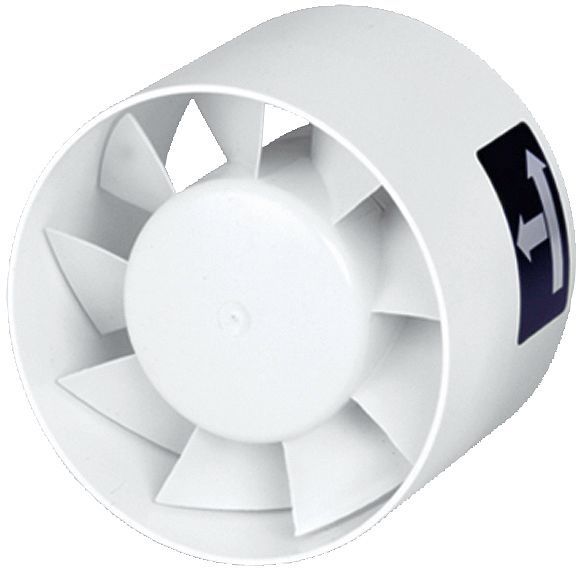 Buisventilator tdm s&p 100MM 110M³/H