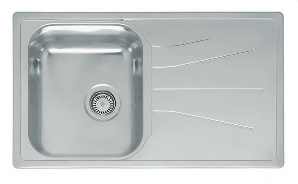 EVIER ENCASTRE DIPLOMAT ECO REGINOX 1BAC+EGOUTTOIR 86X50CM RVS