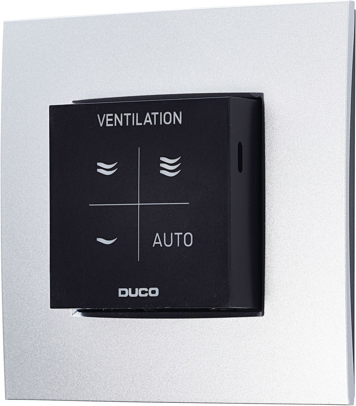 CO2 Ruimtesensor rf/wired zwart/wit Duco, ventilatie — SKU DESCO-179030