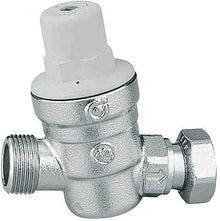 Waterdrukregelaar 3/4" chroom 1-6 bar+losse moer 3/4"F Caleffi
