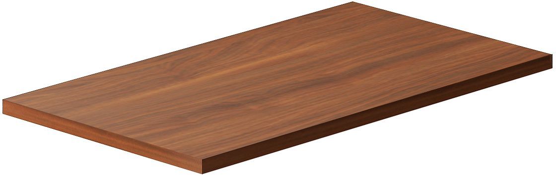 Tablet voor opbouw lavabo Molto 90X50CM notelaar