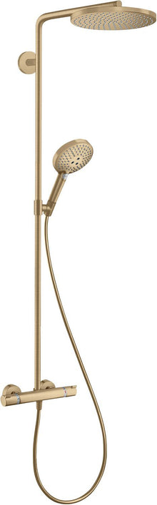 Douchezuil+thermostaat Raindance S240 1JET powderrain Hansgrohe brushed bronze