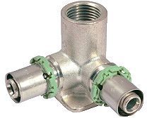 Dubbele kulas 16MM-1/2"-16MM Skinpress Comap
