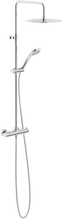 Douchezuil + thermostaat nordica 2.0 30CM nobili chroom 16L/MIN