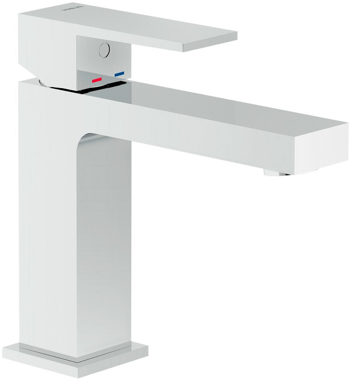 1GREEP Mengkraan lavabo mia nobili/desco Collection clic-clac chroom