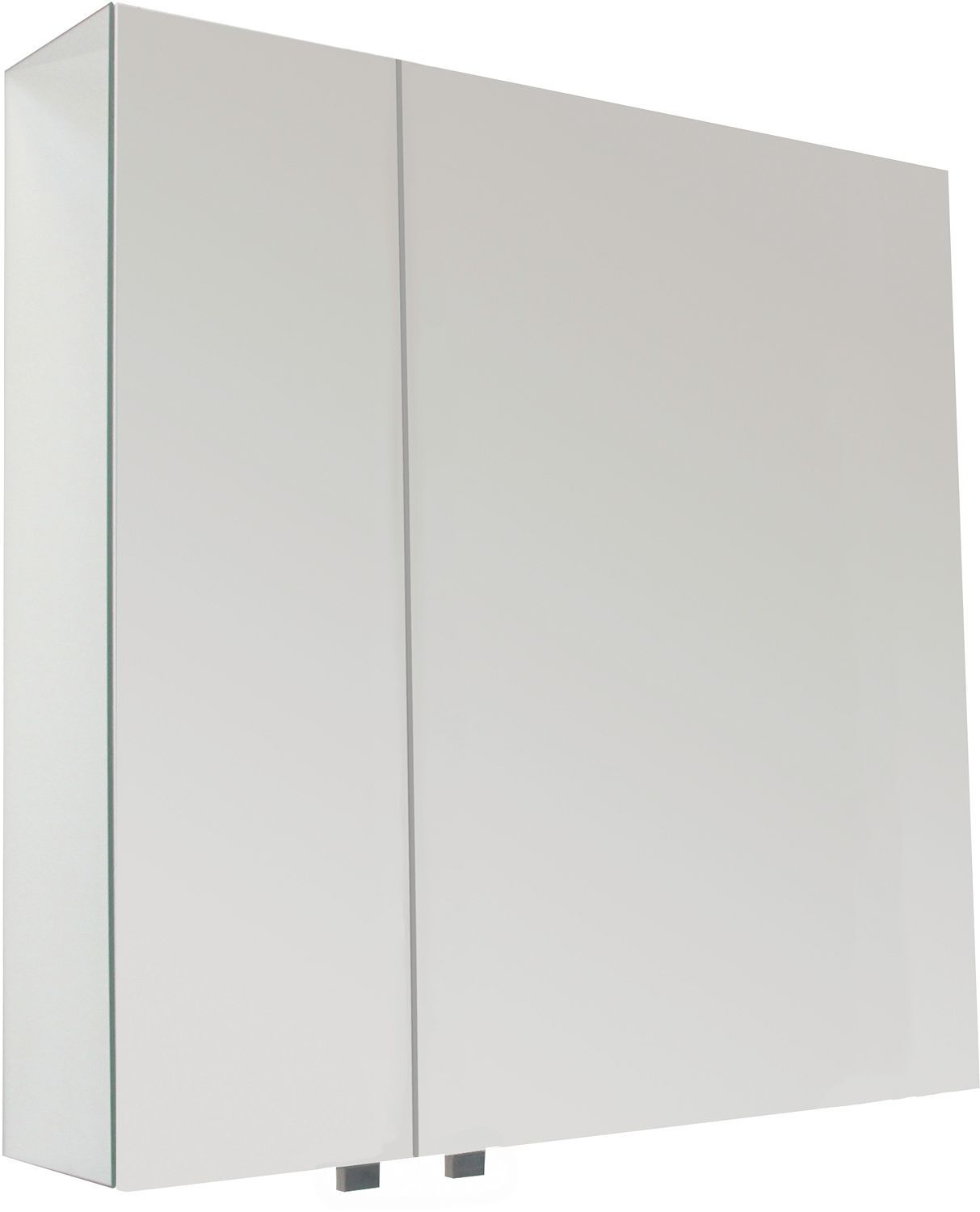 Spiegelkast combo/molto/puro 2 deuren asymetrisch 70