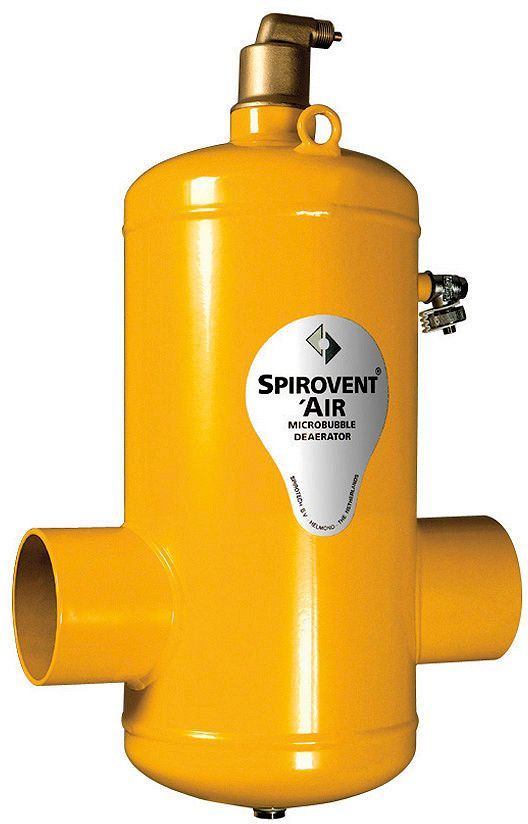 Luchtafscheider spirovent DN080 lasaansluiting