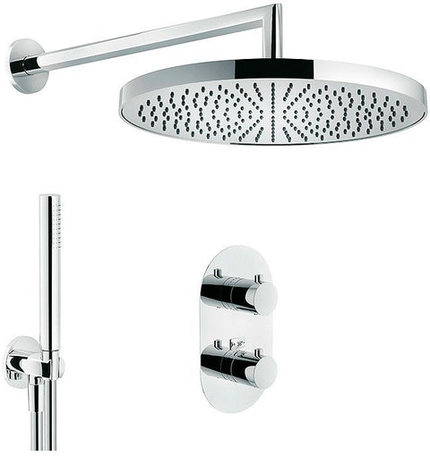 Inbouwdouchecombinatie live 250 chroom, kranen & mengkranen — SKU DESCO-702300