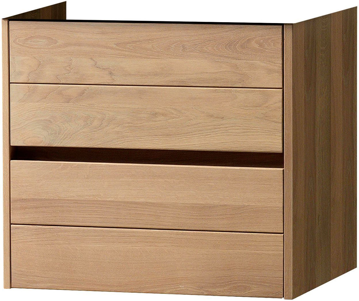 Onderbouw combo massif/molto 2 laden 70 eik