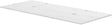 Tablet Keramisch MARMER puro B120 H1,2 2 afvoergaten/kraangaten white calacatta