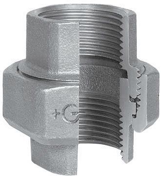 GALVA RACCORD UNION FF NR 340 2"