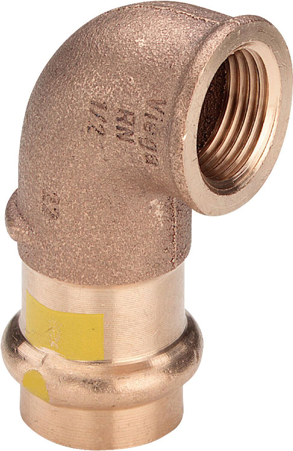 Profipress gas elleboog YK F Viega 1/2"-18MM