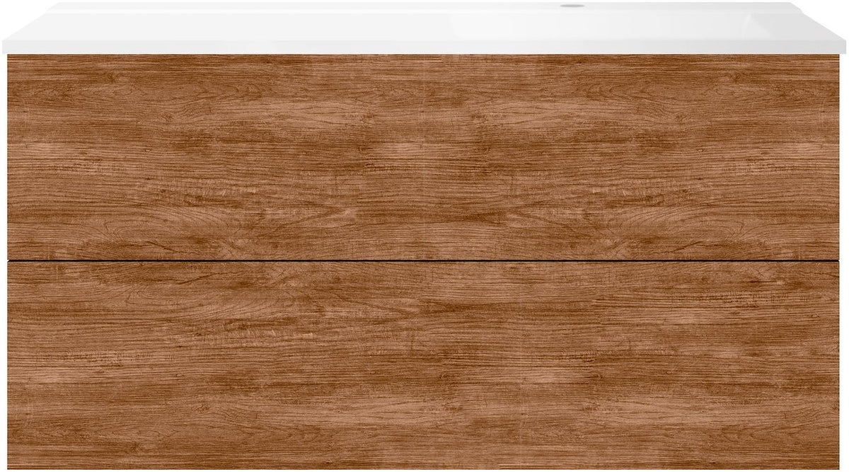 ONDERBOUW COFFEE 2 LADES 120 TEAKHOUT DECOR KANEEL+WASTAFEL RECHTS MAT WIT