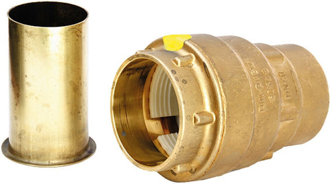 Pe-push fitting gas + huls 2"F-63MM