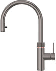 Keukenkraan met uittrekbare handdouche Flex quooker gunmetal