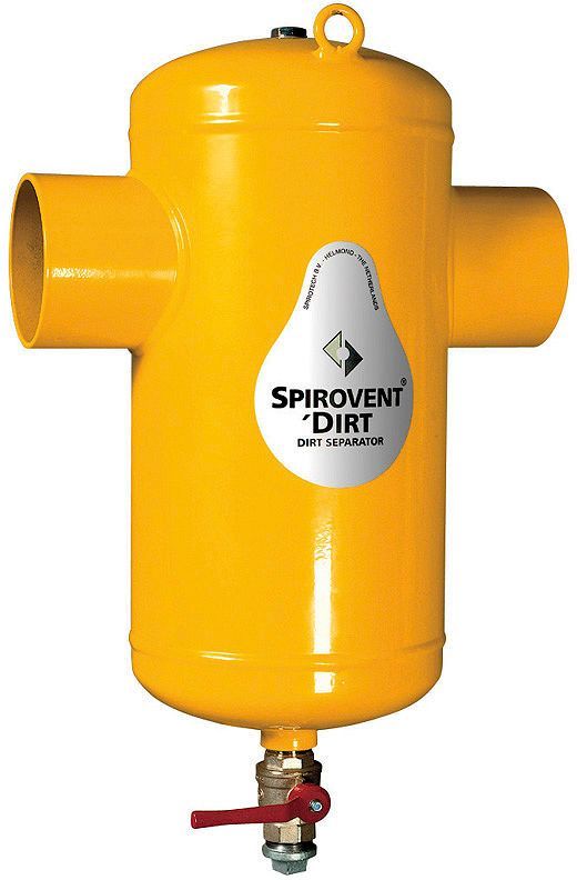 Vuilafscheider spirotrap DN100 lasaansluiting