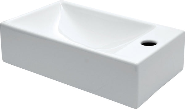 Handenwasser Premium 40 catalano cataglaze+ 40X23CM +kraangat wit