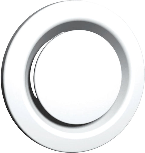 Afzuig-en pulsieventiel regelbaar s&p 125MM wit