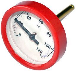 Thermometer 0-120°C Ariston Rood D50/10-D5/50