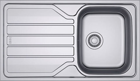 INBOUW SPOELTAFEL FLASH INOX FRANKE 1 BAK 1 VERLEK 860-500