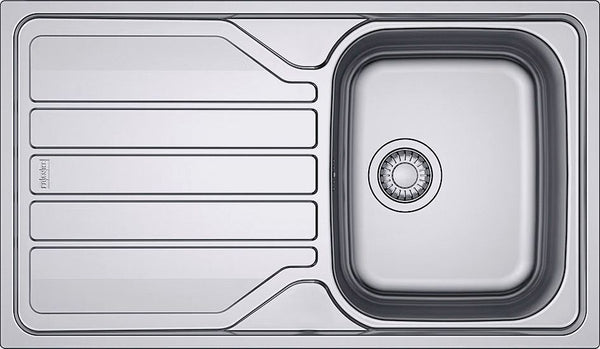 INBOUW SPOELTAFEL FLASH INOX FRANKE 1 BAK 1 VERLEK 860-500