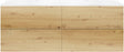 Onderbouw COFFEE 4 lades 160 duo eiken Decor urban +dubbele wastafel mat wit