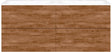 Onderbouw COFFEE 4 lades 140 duo teakhout Decor kaneel +dubbele wastafel porselein wit