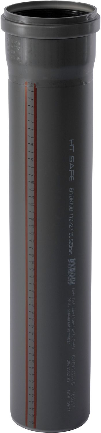 Buis 110MM 0,5M gemoft Pp HT-Safe Ostendorf, buizen — SKU DESCO-160633