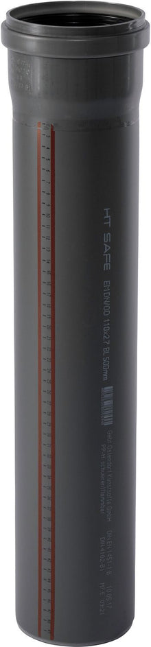 Buis 110MM 0,5M gemoft Pp HT-Safe Ostendorf
