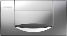 PLAQUE DE COMMANDE 1 TOUCHE GEBERIT CHROME SATINE