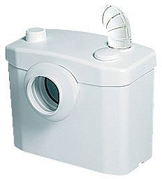 Vergruizer v.wc+lav.sanitop sanibroyeur wit