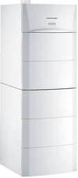 Condenserende vloerketel met onderstaande boiler 160L calora tower gas 24,1KW all-in-one