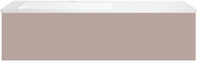 SOUS MEUBLE COFFEE 1 TIROIR 120 MAT BASALTGRIJS+LAVABO EN MARBRE SYNTHETIQUE GAUCHE BLANC MAT