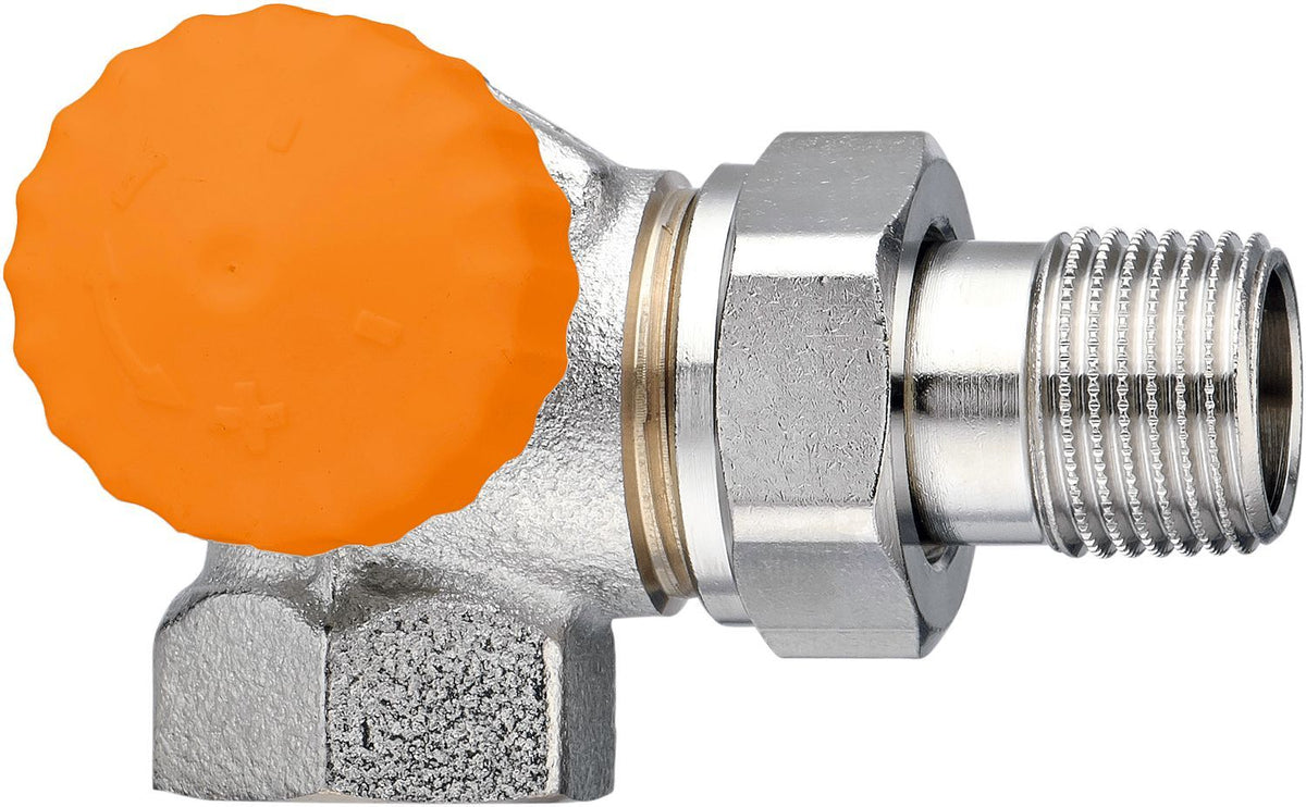 THERMOSTATISCHE RADIATORKRAAN ECLIPSE HEIMEIER 1/2"-1/2" HAAKS LINKS
