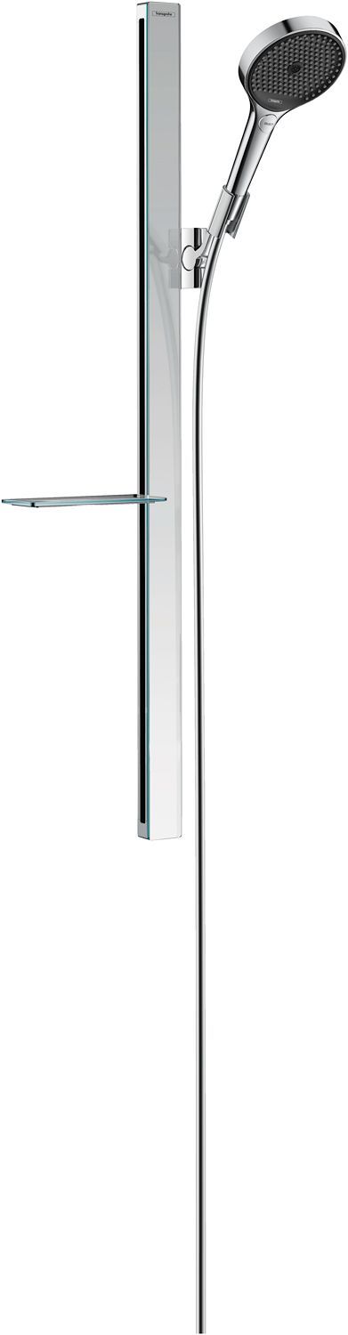 SET DE DOUCHE RAINFINITY POWDERRAIN 130 3JET HG 90CM+PORTE DE SAVON CHROME